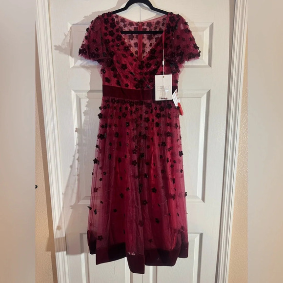 Mac Duggal A-line dress style 67864 NWT - Picture 5 of 13